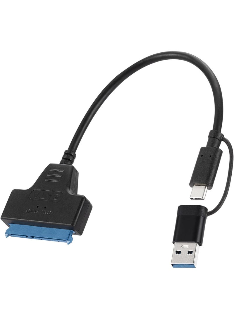 محول USB 3.0 إلى SATA، محول/كابل محول سرعة فائقة لمحركات الأقراص الصلبة HDD/SSD مقاس 2.5 بوصة/3.5 بوصة، محرك أقراص ضوئية SATA لأجهزة الكمبيوتر المكتبية والمحمولة، متوافق